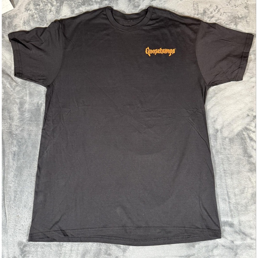 Goosebumps Shirt Mens Large Black Attack Of The Jack-O'-Lanterns Halloween Tee